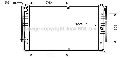 Radiator AVA Clever Choice VNA2149