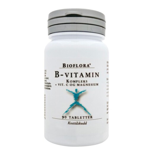 Bioflora B vitamin kompleks 90 tabletter