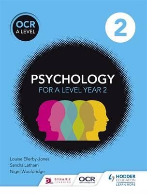 Ocr Psychology For A Level Book 2 Av Louise Ellerby-Jones, Sandra Latham, Nigel Wooldridge