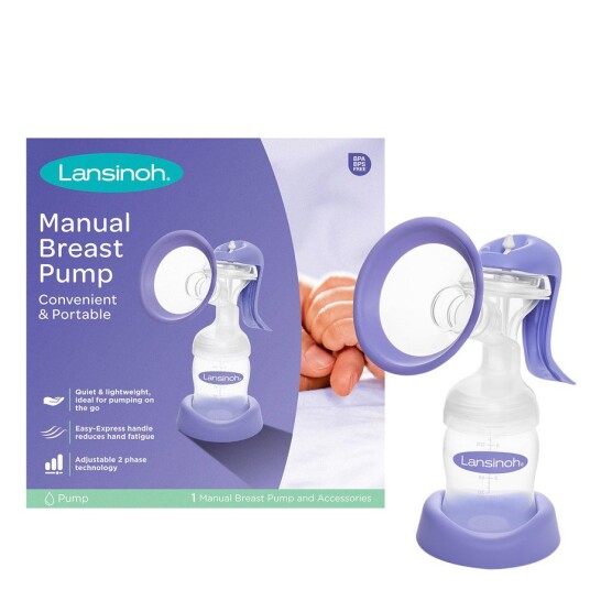 Lansinoh Manual Breast Pump including Accessories Lansinoh Manual Breast Pump including Accessories