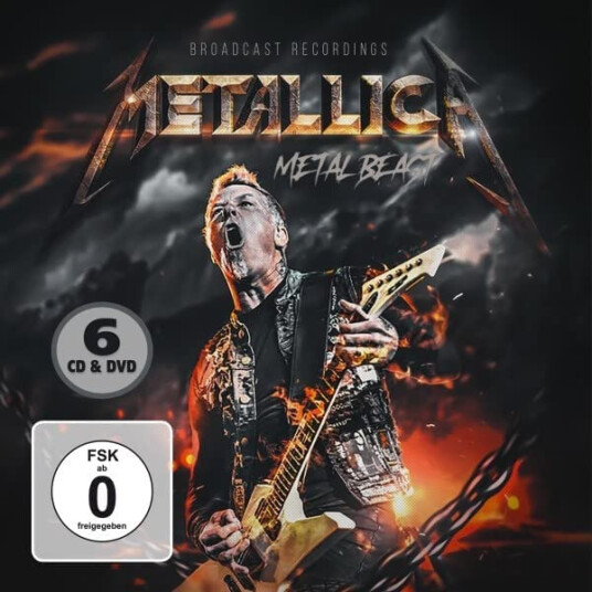 Metallica Metal Beast Broadcast Recordings DVD