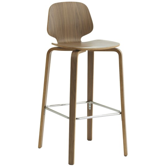 Normann Copenhagen My Chair Barstol 75 cm Valnøtt