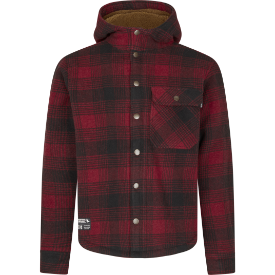 Seeland Men"s Canada Yukon Jacket Red Check XL Seeland Men"s Canada Yukon Jacket Red Check XL