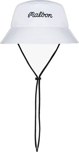 Malbon Bucket Hat Hvit Capser White Small-Medium