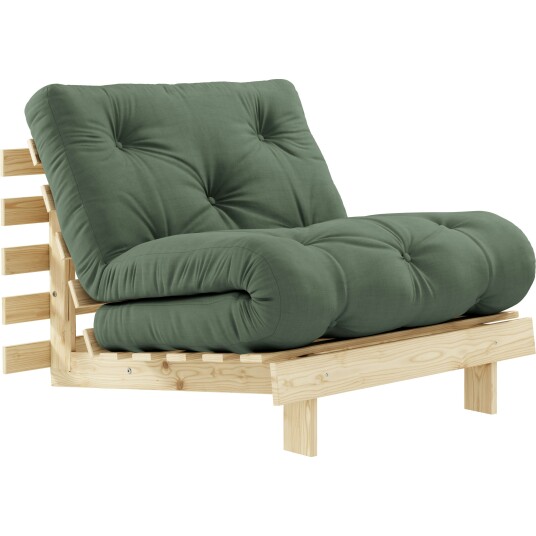 Karup Design Roots 90 Sovesofa, OlivenGrønn/Natur 1580327-06-0 1580327-11-0 Karup Design Roots 90 Sovesofa, OlivenGrønn/Natur 1580327-06-0 1580327-11-0