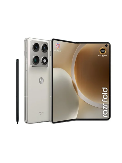 Motorola Razr Fold 16GB 512GB 8.09" Brettbar Smarttelefon Pantone Lily White Motorola Razr Fold 16GB 512GB 8.09" Brettbar Smarttelefon Pantone Lily White