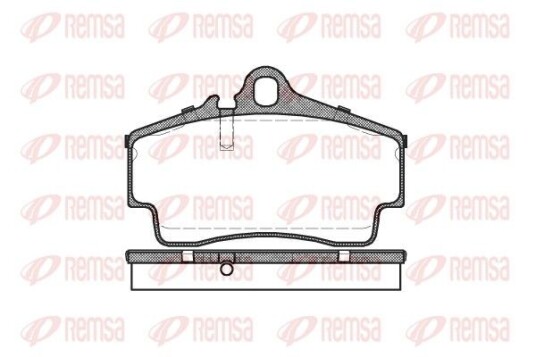 Bremseklosser REMSA 0654.00 Bremseklosser REMSA 0654.00