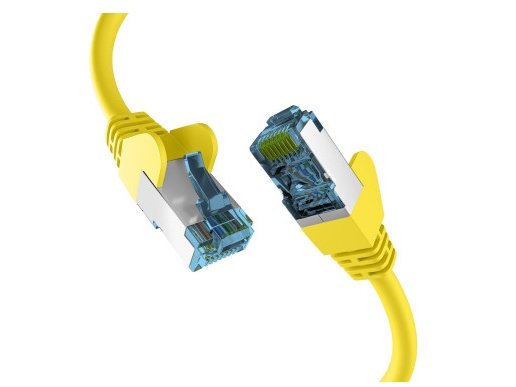 Efb Rj45 Patch Kabel Med Cat7 Raw Kabel Gul 25M