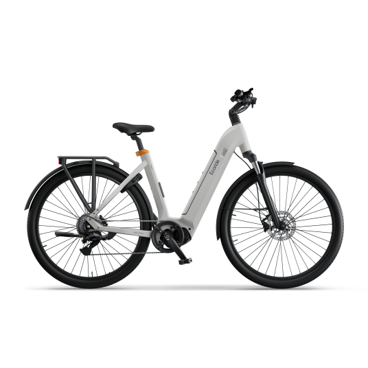 Elsykkel Ecoride Tripper-4-Midmotor-Low-step-white-medium