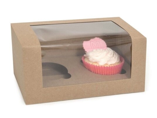 House Of Marie Cupcake Boks 2  Kraft Pk/3 | Slikkepott.No