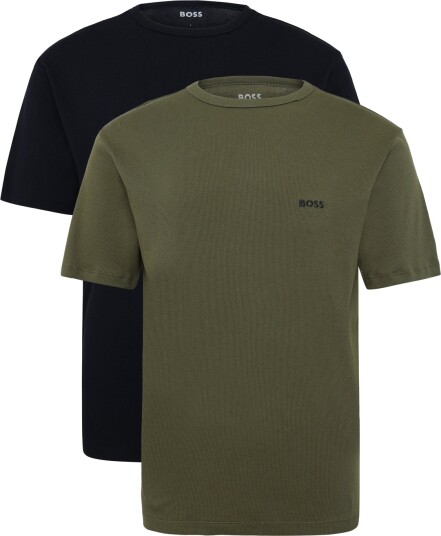 BOSS Tshirtrn 2P Rib Khaki green XXL