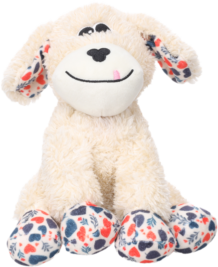 Flamingo Hundleksak Sitting Dog 20Cm Flamingo Hundleksak Sitting Dog 20Cm