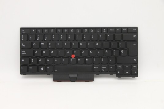 Lenovo Lite-On - erstatningstastatur for bærbar PC - med Trackpoint, UltraNav - QWERTY - Spansk
