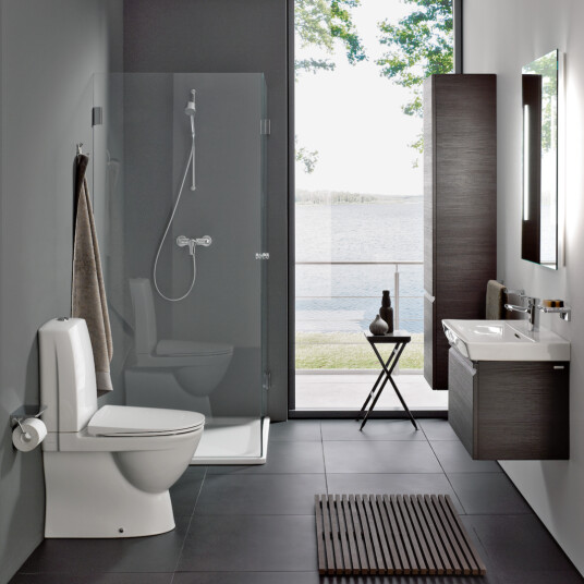 LAUFEN PRO N SERVANTSKAP 45 CM VENSTRE WENGE