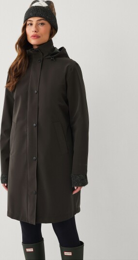 Áhkká Regnjakke Rain Waist Stretch Parka Brun Áhkká Regnjakke Rain Waist Stretch Parka Brun