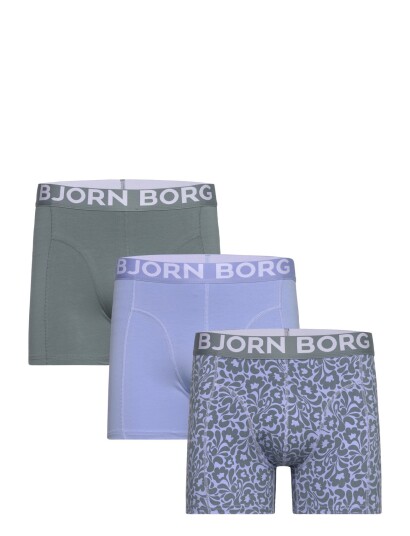 Björn Borg Organic Cotton Stretch Boxer 3P Multi/patterned S