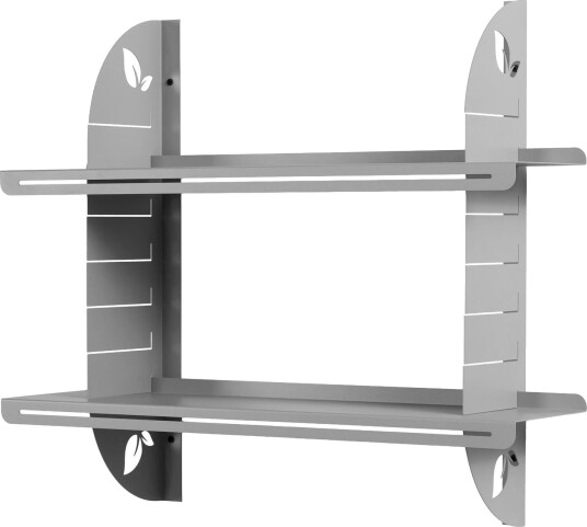 Clavor vegghylle 70 cm - Grå