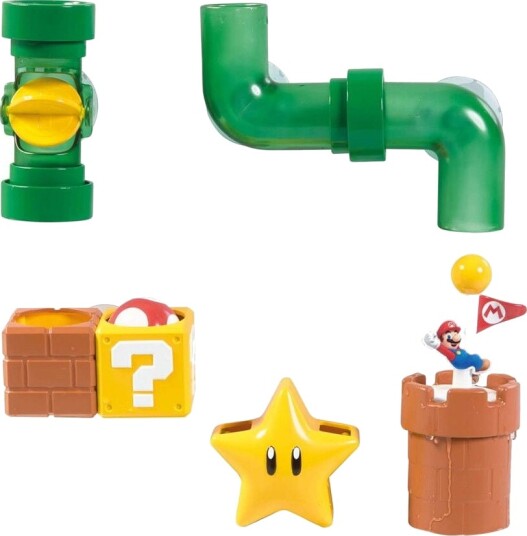 Maki Toomies Super Mario Bath Pipes Multi/Patterned One Size Maki Toomies Super Mario Bath Pipes Multi/Patterned One Size