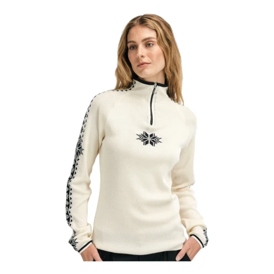 Dale Of Norway Geilo Fem Sweater Offwhite Black XL