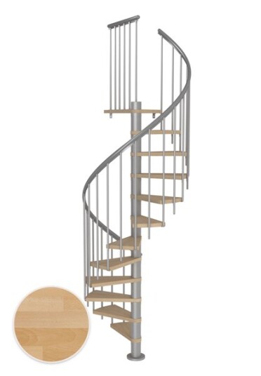 Dolle Montreal Spiral Bøk Oljet Pearl Grey Classic3 11T Ø120