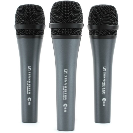 Sennheiser 3-pack E835 - Mikrofon Sennheiser 3-pack E835 - Mikrofon