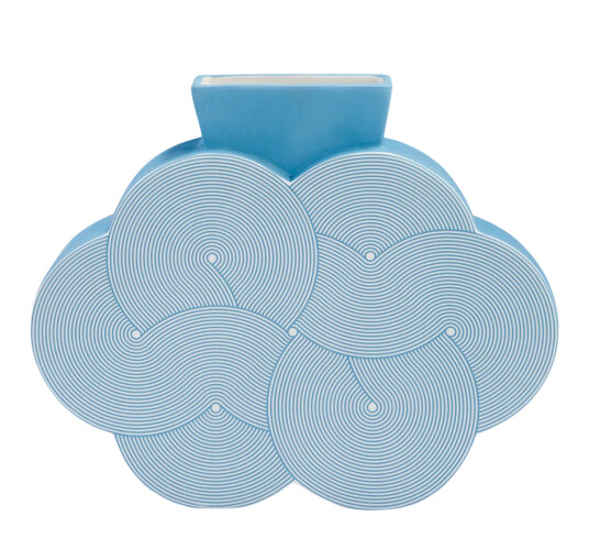 Jonathan Adler Pompidou Cloud vase blå
