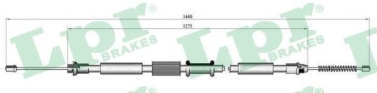Bremsewire LPR C0342B