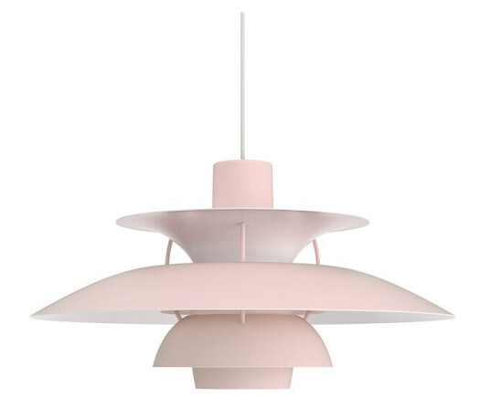 Louis Poulsen - PH 5 Pendel Monochrome Pale Rose