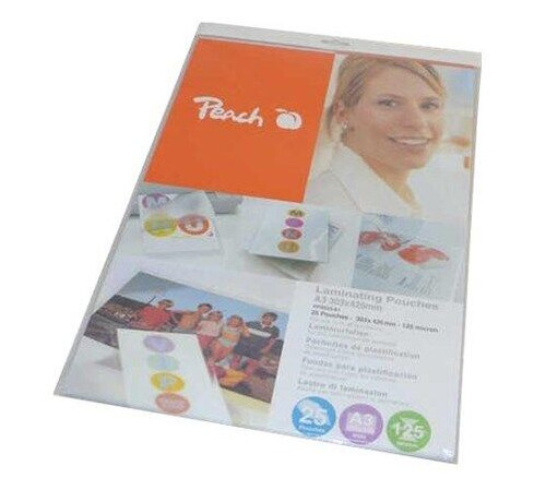 Peach - 25-pack - A3 Plus - lamination pouches