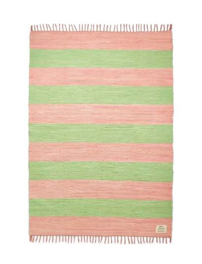 Bongusta Chindi Rug 140 X 200 Cm - Pink - 140X200CM Bongusta Chindi Rug 140 X 200 Cm - Pink - 140X200CM