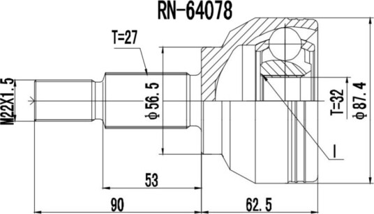 PROCARO 77-RE-600 Drivledd