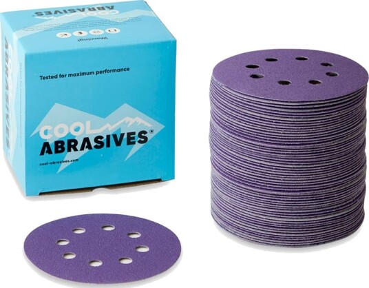 ø125mm slipeskiver 50 stk. Cool Violet Korn P60 ø125mm slipeskiver 50 stk. Cool Violet Korn P60