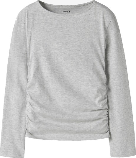 Name It T skjorte Nkfofransa Ls Top Bf Grå