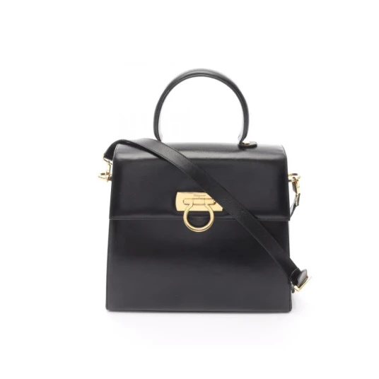 Salvatore Ferragamo Dame Svart
