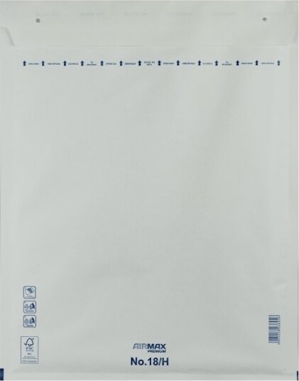 Boblekonvolutt Airmax 18/H B8 290X370 Mm Hvit 100 Stk.