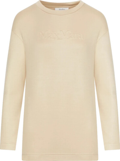 Max Mara Dame Gensere & Hettegensere Beige M,