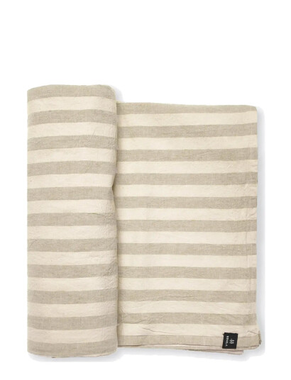 Himla Riviera Tablecloth   Beige   145X250CM