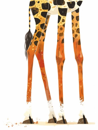 Plakat Giraffben Plakat Giraffben