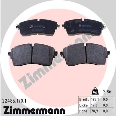 Bremseklosser ZIMMERMANN 22485.170.1