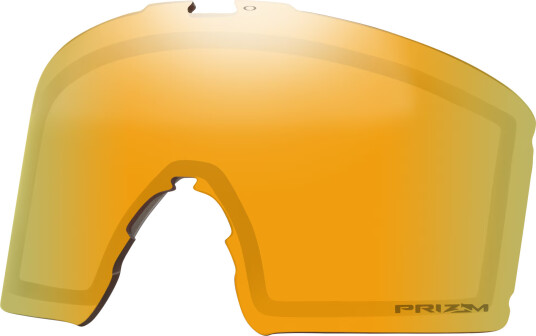 Oakley Line Miner L Replacement Lens Prizm Snow 24k Iridium PRIZM 24K IRIDIUM DUAL OneSize