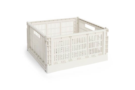 Hay Colour Crate Large Square Oppbevaring Off white Hay Colour Crate Large Square Oppbevaring Off white