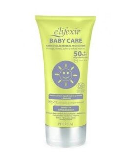 Phergal Elixir Baby Care Crema Solar Mineral Spf50 100Ml Phergal Elixir Baby Care Crema Solar Mineral Spf50 100Ml