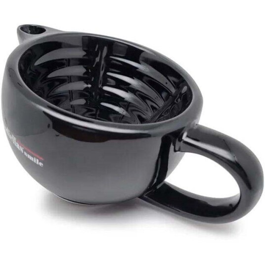 The Goodfellas" Smile Scuttle Shaving Bowl Black The Goodfellas" Smile Scuttle Shaving Bowl Black
