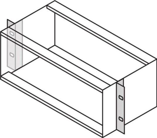Schroff 19" Brakett 4U Univ. 2 Stk Rack-Tilbehør (24560299)