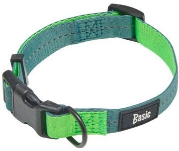 Basic Fresh Eco Hundehalsbånd Grønn (1,5x20-30cm)