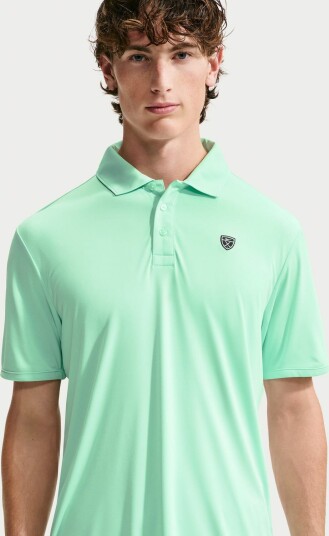 Nike M Par 5 Solid Polo Golf pologenser herre Arctic Green White Medium