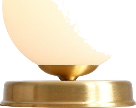 Aldex Ball bordlampe messing Ø17 cm
