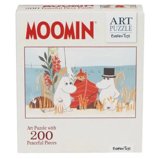 Moomin Art Puslespill 200 Brikker RÃ¸d