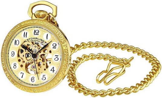Stührling Original Herreklokke 986.02 Jove Champagnefarget Ø48 mm