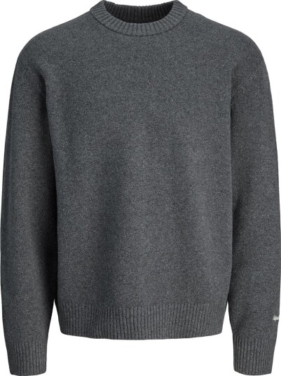Jack & Jones Junior Dark Grey Melange Jornorrebro Strikk Crew Neck Ln Jnr 164 Jack & Jones Junior Dark Grey Melange Jornorrebro Strikk Crew Neck Ln Jnr 164